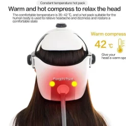 The Relaxation Nook Gesundheits-Gadgets|Gesundheits- Und Entspannungstools-Elektrisches Kopfmassagegerät – Entspannendes Kopfhautmassagegerät zur Stresslinderung