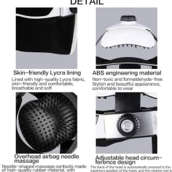 The Relaxation Nook Gesundheits-Gadgets|Gesundheits- Und Entspannungstools-Elektrisches Kopfmassagegerät – Entspannendes Kopfhautmassagegerät zur Stresslinderung