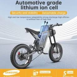 Wilderness Haven Fahrräder & Verkehr|Outdoor-Artikel-Elektrisches Snowbike - Mountain Monster All-Terrain E-Bike