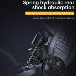 Wilderness Haven Fahrräder & Verkehr|Outdoor-Artikel-Elektrisches Snowbike - Mountain Monster All-Terrain E-Bike