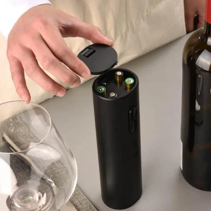 Plates u0026 More Küche & Esszimmer-Elektrisches Weinöffner-Set – Automatisches Weinwerkzeug mit Folienschneider