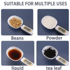 Decor Küche & Esszimmer-Elektronische Löffelwaage – Küchenmesswerkzeug für Kaffee und Lebensmittel