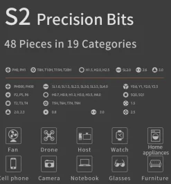 Roam Ready Heimwerkzeuge|Outdoor & Garten-Elektroschrauber-Set - Mehrzweck-Werkzeugsatz
