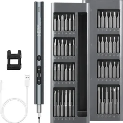 Roam Ready Heimwerkzeuge|Outdoor & Garten-Elektroschrauber-Set - Mehrzweck-Werkzeugsatz