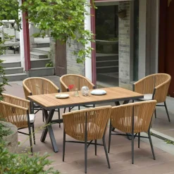 Comfort u0026 Style Möbel|Outdoor & Garten-Elena Terrassenmöbel-Kollektion – Stilvolle Gartenmöbel-Sets für den Außenbereich