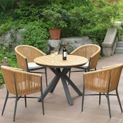 Comfort u0026 Style Möbel|Outdoor & Garten-Elena Terrassenmöbel-Kollektion – Stilvolle Gartenmöbel-Sets für den Außenbereich