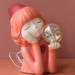 Glow u0026 Shade Beleuchtung-Elfenmädchen Fantasy Tischlampe - Resin Beleuchtung Dekor