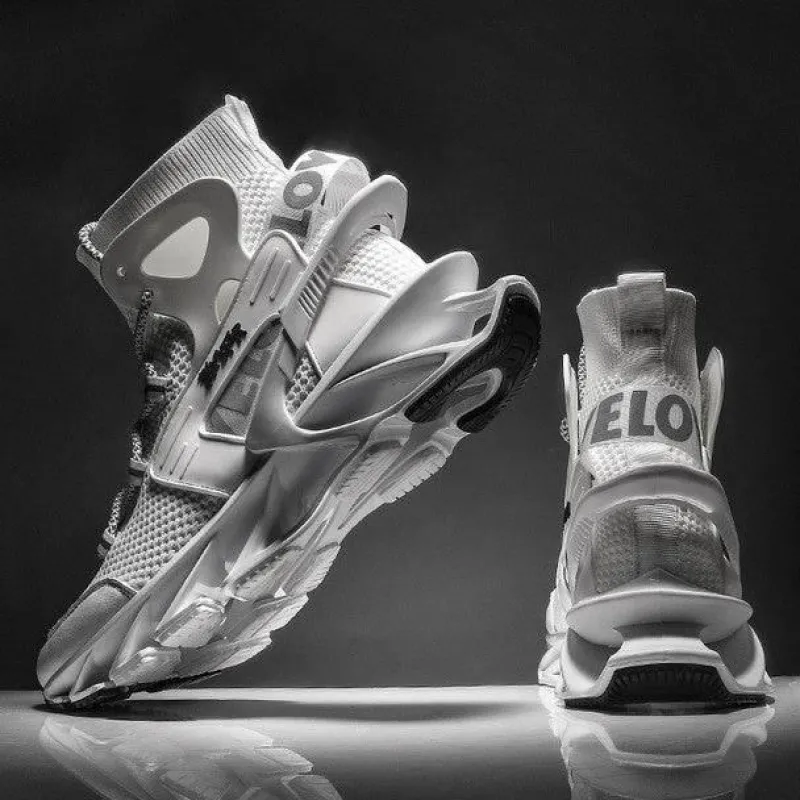 Herren Decor Herrenschuhe-Elite Herren Race Trainer Schuhe – Kreative Lauf-Sneaker