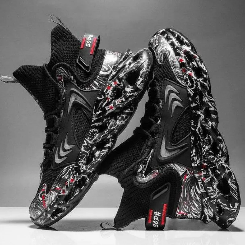 Herren Decor Herrenschuhe-Elite Herren Race Trainer Schuhe – Kreative Lauf-Sneaker