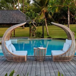 Comfort u0026 Style Möbel|Outdoor & Garten-Ellipse Comfort Sofasessel – Stilvolles, gemütliches Sitzen