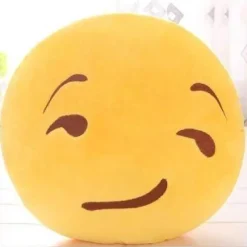 Plush Perch Bettzeug-Emoji-Kissen – Komplettes Set mit dekorativen Kissen