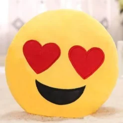 Plush Perch Bettzeug-Emoji-Kissen – Komplettes Set mit dekorativen Kissen