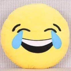 Plush Perch Bettzeug-Emoji-Kissen – Komplettes Set mit dekorativen Kissen