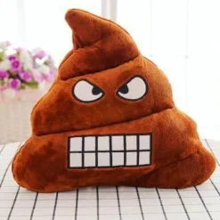 Plush Perch Bettzeug-Emoji-Kissen – Komplettes Set mit dekorativen Kissen