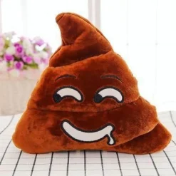Plush Perch Bettzeug-Emoji-Kissen – Komplettes Set mit dekorativen Kissen