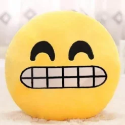 Plush Perch Bettzeug-Emoji-Kissen – Komplettes Set mit dekorativen Kissen