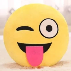 Plush Perch Bettzeug-Emoji-Kissen – Komplettes Set mit dekorativen Kissen