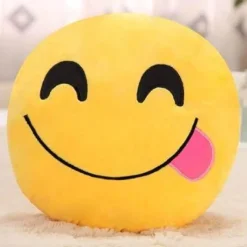 Plush Perch Bettzeug-Emoji-Kissen – Komplettes Set mit dekorativen Kissen