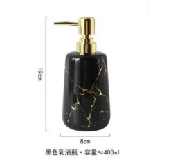 The Bath Nook Badezimmer-Emperador Marble Bathroom Decor - Elegant Stone Accents