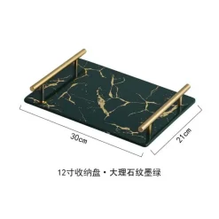 The Bath Nook Badezimmer-Emperador Marble Bathroom Decor - Elegant Stone Accents