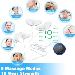 The Relaxation Nook Massageprodukte|Gesundheits-Gadgets-EMS-Gesichtsmassagegerät – Gerät zur Straffung von Anti-Falten