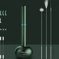 The Relaxation Nook Gesundheits-Gadgets|Gesundheits- Und Entspannungstools-Endoskopischer Ohrenreiniger – Digitales Ohrenschmalzentfernungsgerät mit Kamera