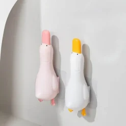 The Blissful Bath Badezimmer-Enten-Haarspangen-Organizer – Süßes Haar-Accessoire zur Wandmontage