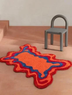 Floor u0026 Flair Boden & Teppiche-70er Retro Teppich