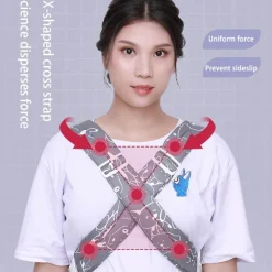 Kinder The Decor Haven Kinderwagen & Zubehör|Taschen & Geldbörsen-Ergonomische Babytrage – Bequemer Rucksack mit zwei Schultern