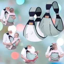 Kinder The Decor Haven Kinderwagen & Zubehör-Ergonomische Babytrage – Bequemer Halt auf der Schulter