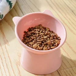 Furry Haven Haustierzubehör|Reinigungswerkzeuge Für Haustiere-Erhöhter, verstellbarer Wassernapf für Haustiere – geneigter Futternapf für Hunde und Katzen