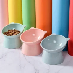 Furry Haven Haustierzubehör|Reinigungswerkzeuge Für Haustiere-Erhöhter, verstellbarer Wassernapf für Haustiere – geneigter Futternapf für Hunde und Katzen