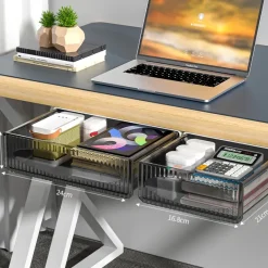 Room to Spare Aufbewahrung Und Organisation|Wohndeko-2er-Pack 5-stufige Metallbügel – Platzsparender, faltbarer Organizer