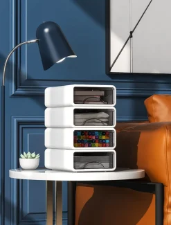 Room to Spare Aufbewahrung Und Organisation-2er-Pack 5-stufige Metallbügel – Platzsparender, faltbarer Organizer