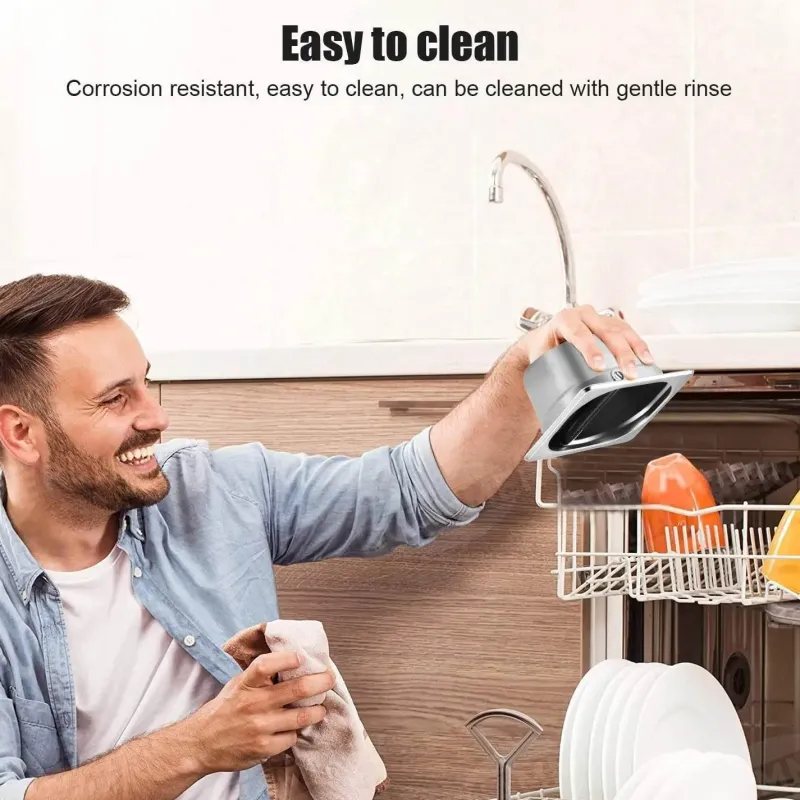 Tom Küche & Esszimmer-Espresso-Abklopfbehälter aus Edelstahl zur einfachen Entsorgung des Kaffeesatzes