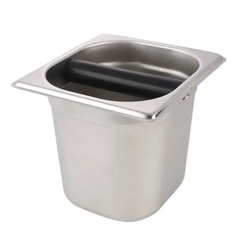 Tom Küche & Esszimmer-Espresso-Abklopfbehälter aus Edelstahl zur einfachen Entsorgung des Kaffeesatzes