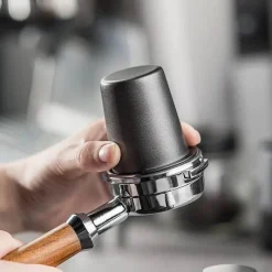 Tom Küche & Esszimmer-Espresso-Dosierbecher – Präzisions-Kaffeeverteiler für maximale Geschmacksextraktion