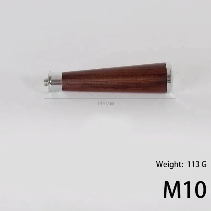 Tom Küche & Esszimmer-Espressofilterhalter - M10 Barista-Werkzeug mit Holzgriff