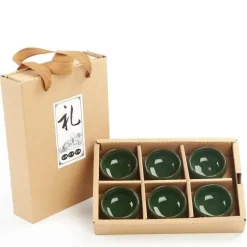 Plates u0026 More Küche & Esszimmer-Espressotassen-Set aus Keramik – Eisknackende Kaffee- und Teetassen