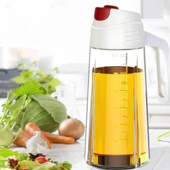 Tom Küche & Esszimmer-Essig- und Ölmenage-Set – Stilvolle Gewürzflaschen für die Küche