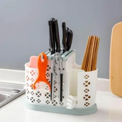 The Decor Haven Küche & Esszimmer-Essstäbchen- und Löffel-Organizer – Aufbewahrungsbox für Küchenutensilien