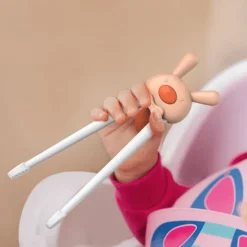 Kinder Little Nest Kinderwagen & Zubehör|Küche & Esszimmer-Essstäbchen zum Üben – Lustige Lernutensilien für Kinder