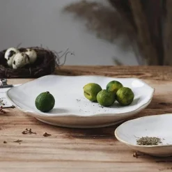 Elegance at the Table Küche & Esszimmer-Essteller-Set aus Keramik – Hochwertige runde Teller für Zuhause und das Restaurant