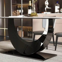 The Lounge Loft Möbel-Esstisch Silvia aus Marmor – Moderne, elegante Möbel für schicke Essbereiche