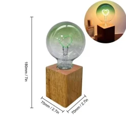 Comfort u0026 Style Beleuchtung-Eternity Love Heart LED-Lampe – romantisches Atmosphärenlicht