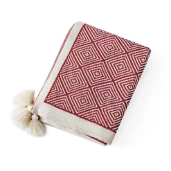 Wrap u0026 Relax Bettzeug-Ethnische Strickdecke - Gemütliches Sofadekor