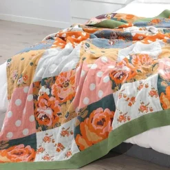 Wrap u0026 Relax Bettzeug-Europäische Baumwollgaze-Überwurfdecke - Leichter Sofa- und Bettüberwurf