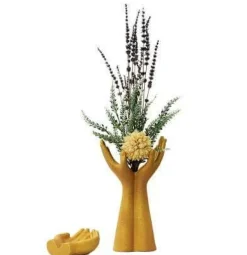 Timeless Vessels Wohndeko-Europäische Handmodell-Keramikvase - Dekorativer Wohnakzent