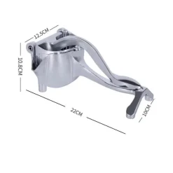 The Culinary Kit Küche & Esszimmer-Extra großer manueller Entsafter aus Edelstahl – Hochleistungs-Obstpresse