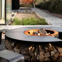 Comfort u0026 Style Möbel|Outdoor & Garten-Fabrizio Feuerstelle – Gemütlicher Terrassenkamin